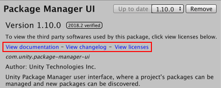 View Documentation link